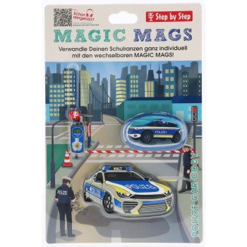 Doplňková sada obrázků MAGIC MAGS Police Car Cody k aktovkám GRADE, SPACE, CLOUD, 2IN1 a KID (obrázek 7)