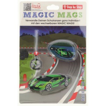 Doplňková sada obrázků MAGIC MAGS Race Car Chuck k aktovkám GRADE, SPACE, CLOUD, 2IN1 a KID (obrázek 4)