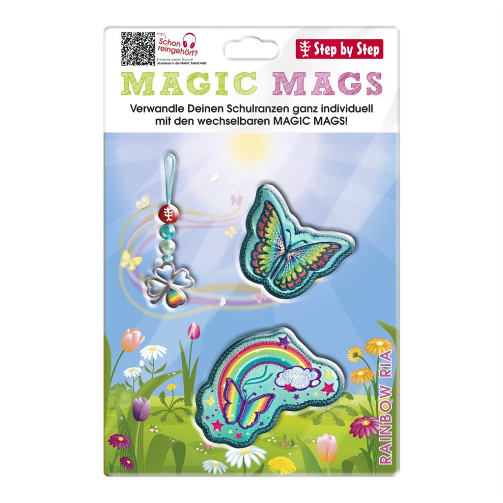Doplňková sada obrázků MAGIC MAGS Rainbow Ria k aktovkám GRADE, SPACE, CLOUD, 2IN1 a KID (obrázek 5)