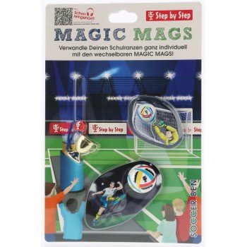 Doplňková sada obrázků MAGIC MAGS, Soccer Ben, pro aktovky a batohy Step by Step (obrázek 4)