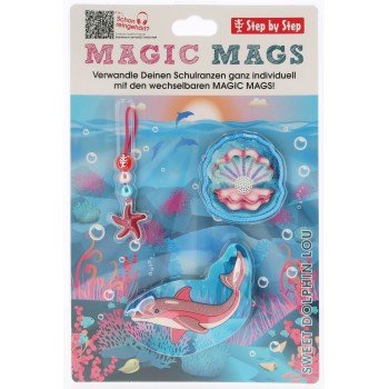 Doplňková sada obrázků MAGIC MAGS Sweet Dolphin Lou k aktovkám GRADE, SPACE, CLOUD, 2IN1 a KID (obrázek 7)