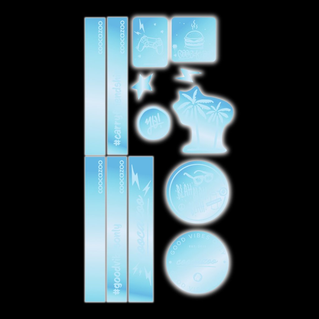 Reflexní samolepky StickyRicky coocazoo, Blue (obrázek 8)