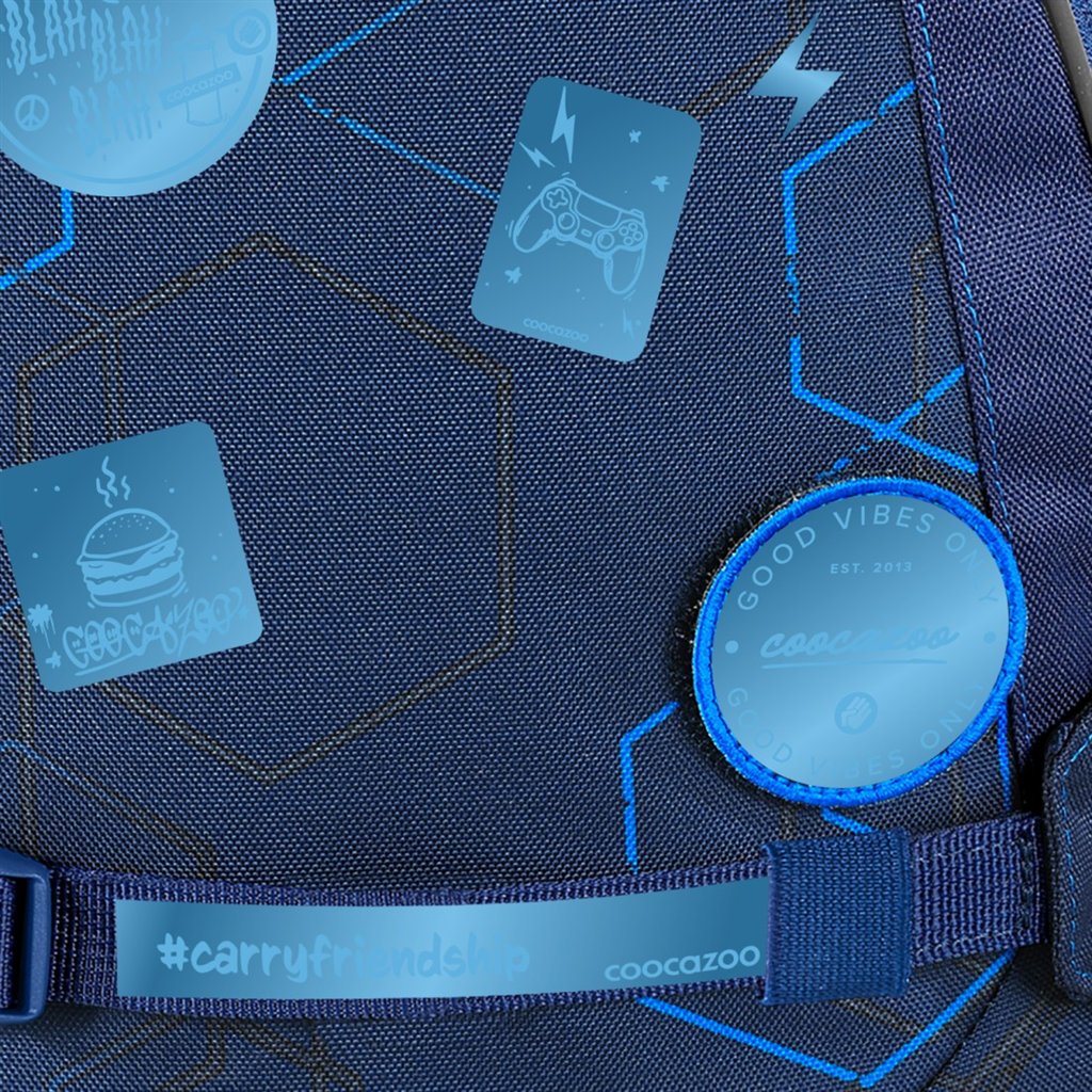 Reflexní samolepky StickyRicky coocazoo, Blue (obrázek 6)