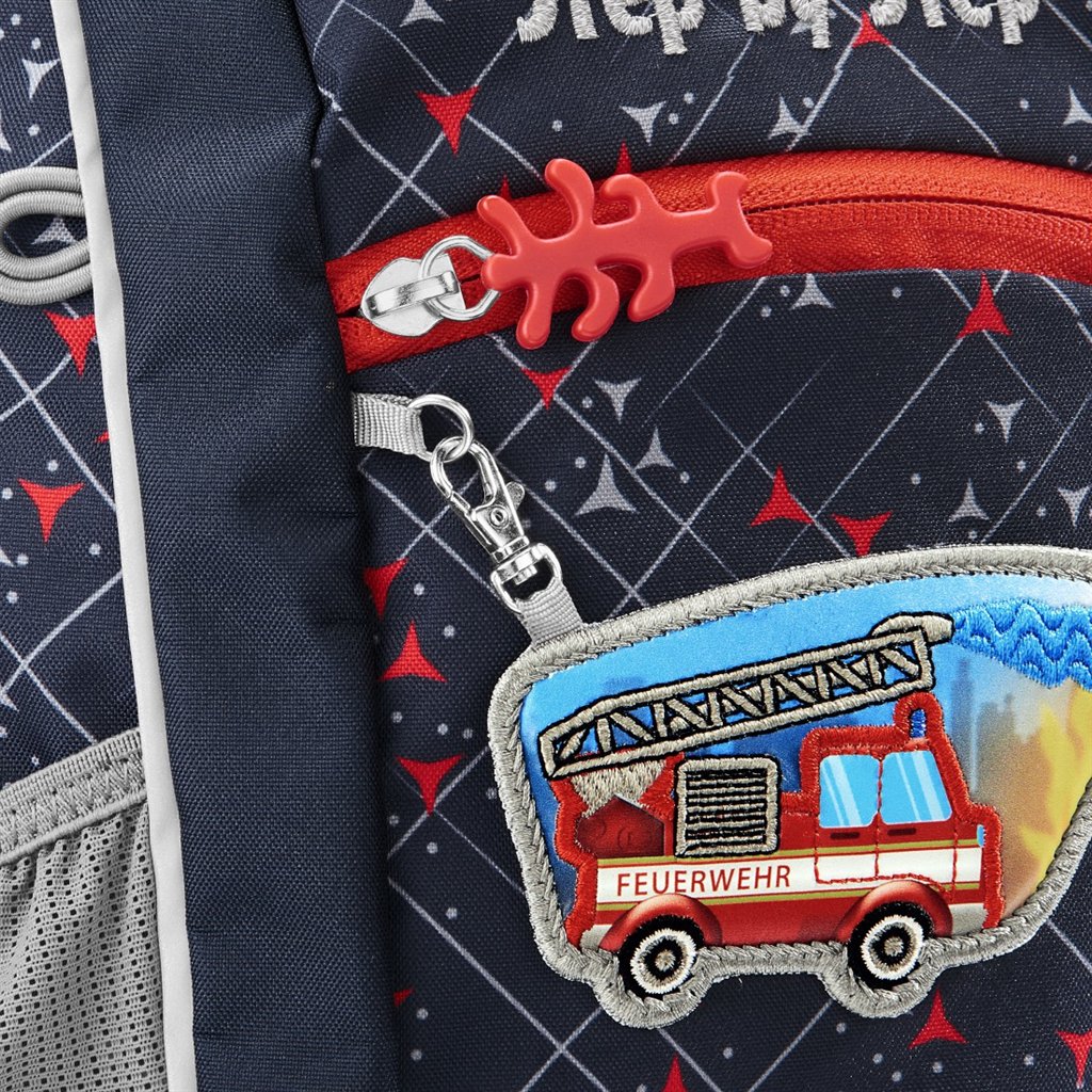 Vyměnitelný obrázek KIGA MAGS Fire Truck Finn k batůžkům KIGA (obrázek 4)