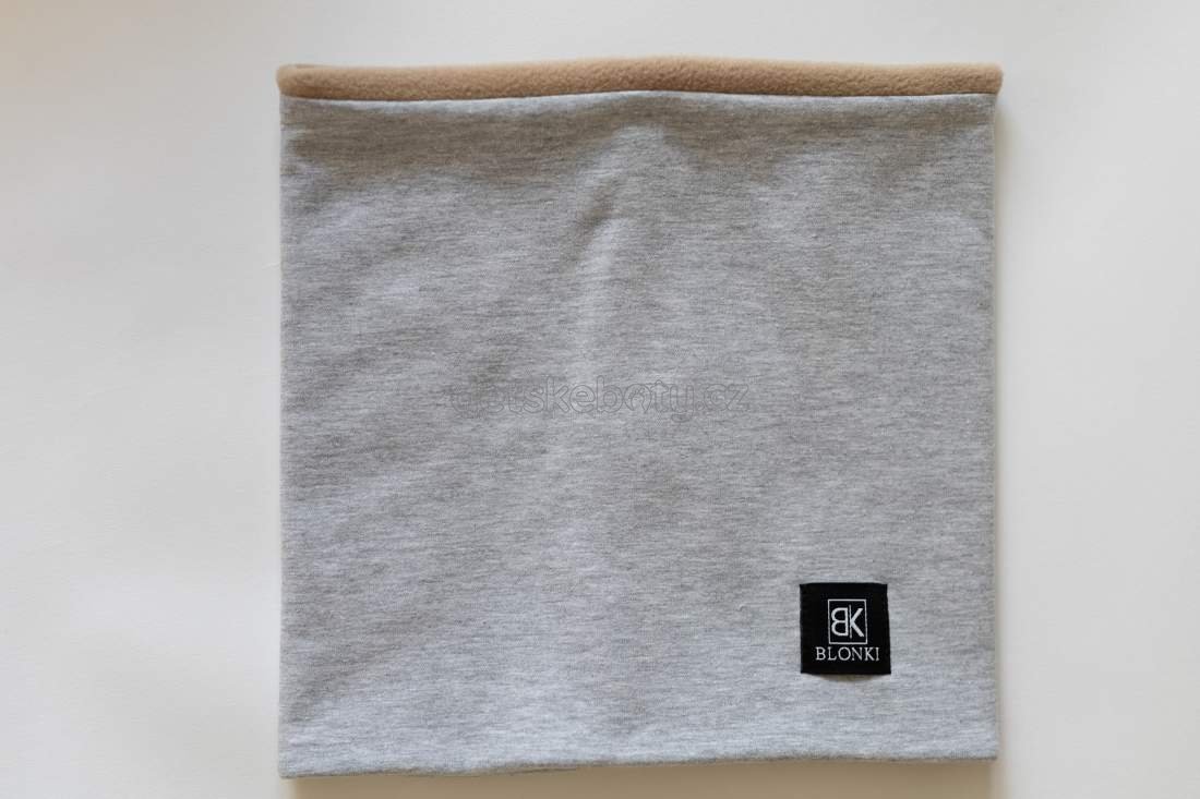 Zimní Blonki nákrčník šedý Velikost: S