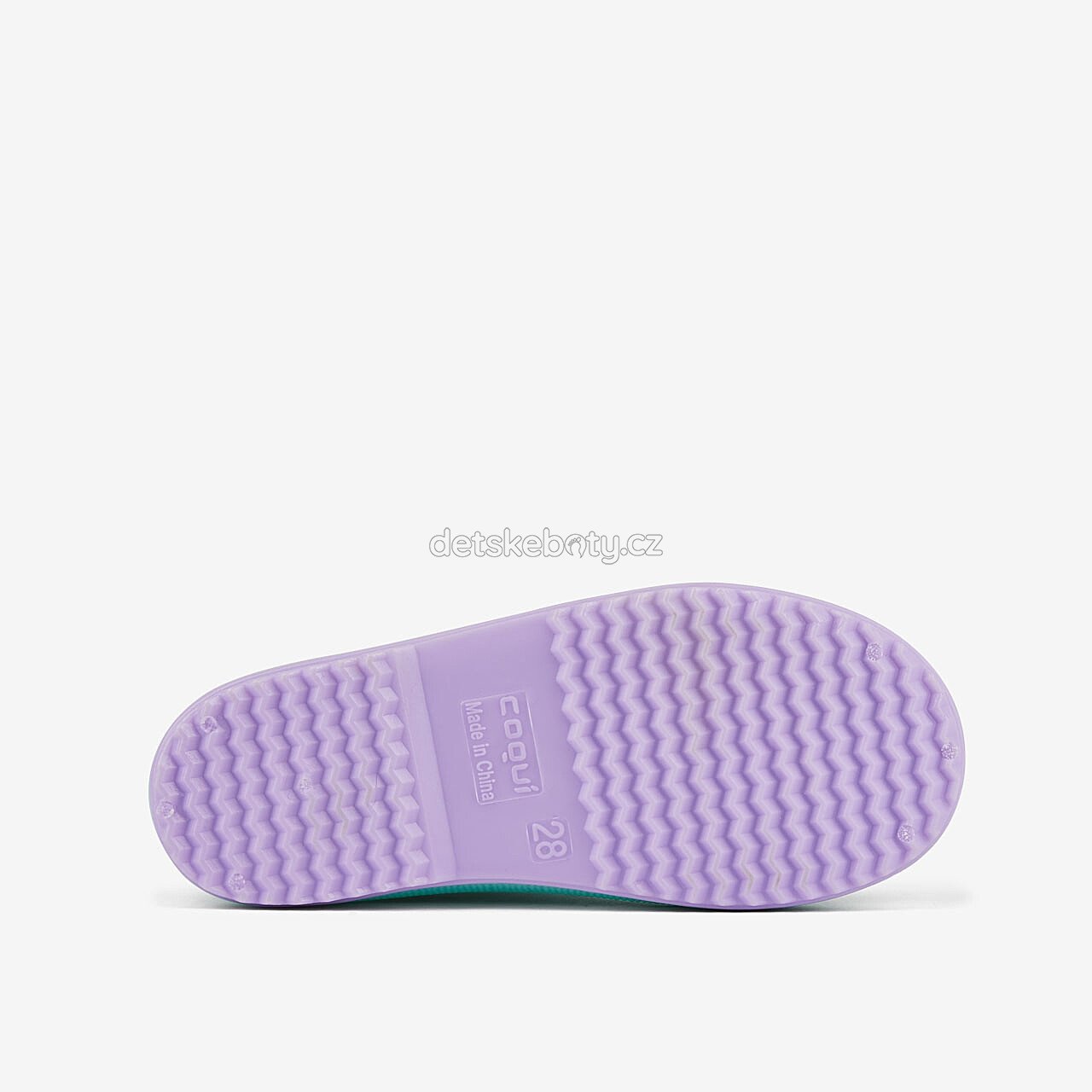 Dětské gumáky Coqui 8558 Lt.Mint/Lt.Lila Hero Velikost: 28 (obrázek 3)