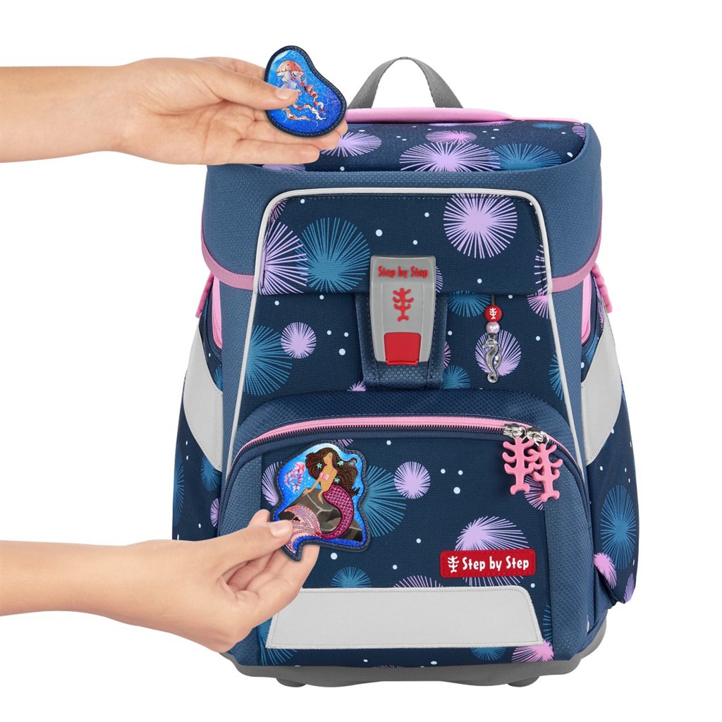 Školní aktovka SPACE pro prvňáčky - 5-dílný set, Step by Step Mermaid Delia, certif (obrázek 16)