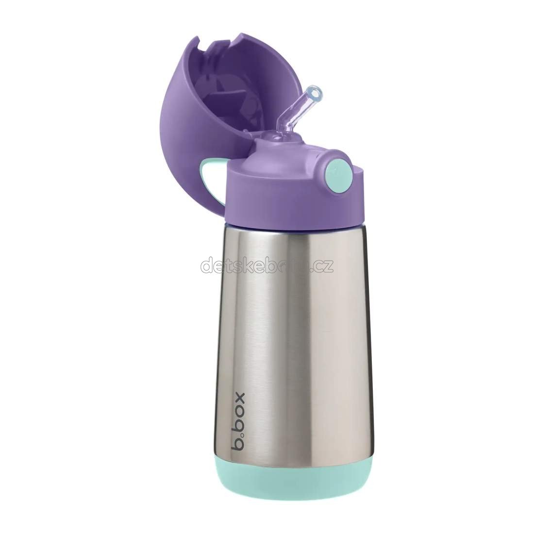 b.box 500703 Termoska na pití s brčkem 350 ml - lilac pop (obrázek 3)