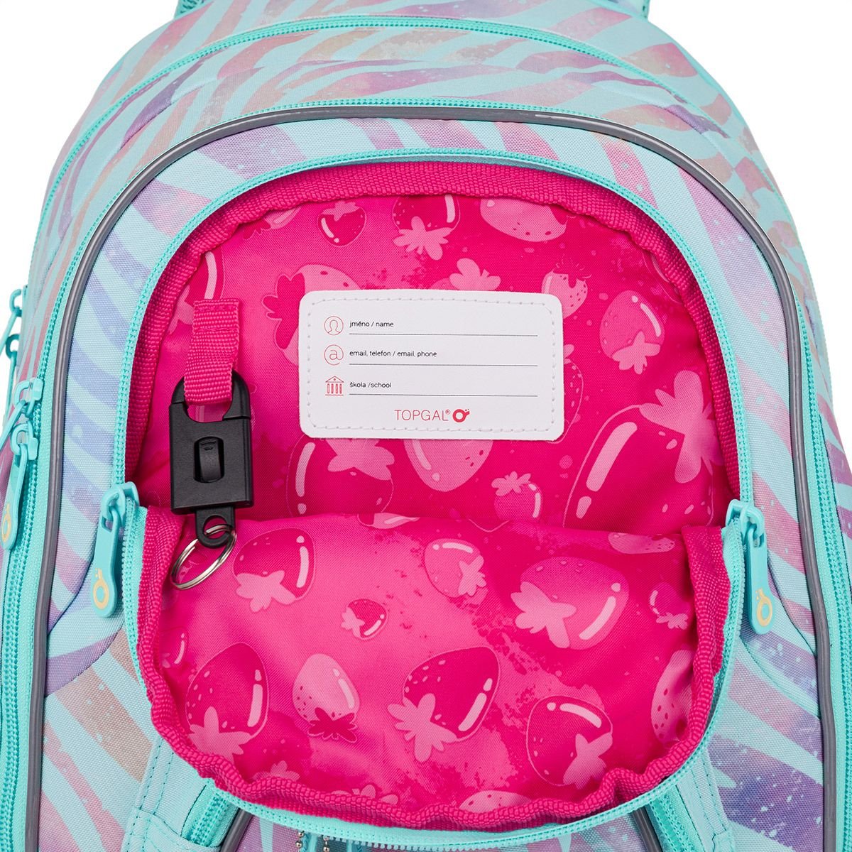 Školní batoh Duhová zebra Topgal LYNN 25007 (obrázek 10)