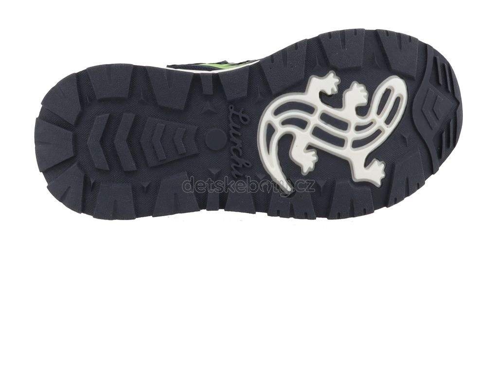 Dětské celoroční boty Lurchi 95L0083007 navy-lime Velikost: 30 (obrázek 3)