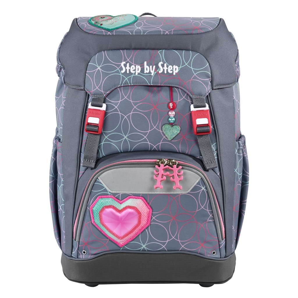 Školní batoh Step by Step GRADE Glitter Heart Hazle, AGR certifikát (obrázek 11)
