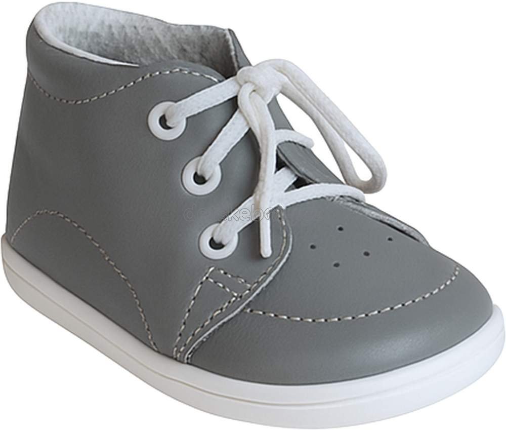 Dětské celoroční boty Boots4U T 014 šedá líc Velikost: 22