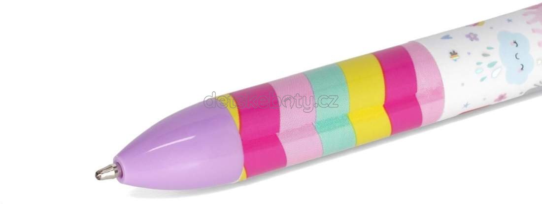 Dvoubarevná propiska Legami Two-Colour Ballpoint Pen – Click&Clack – Unicorn