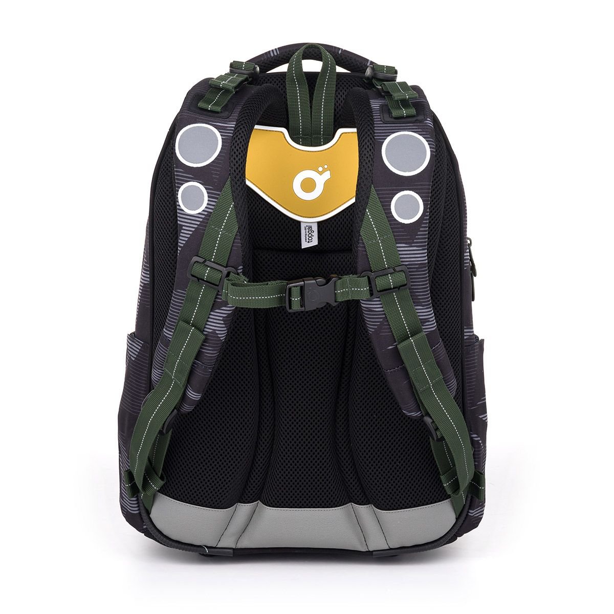 Zelenošedý školní batoh Topgal LORI 25018