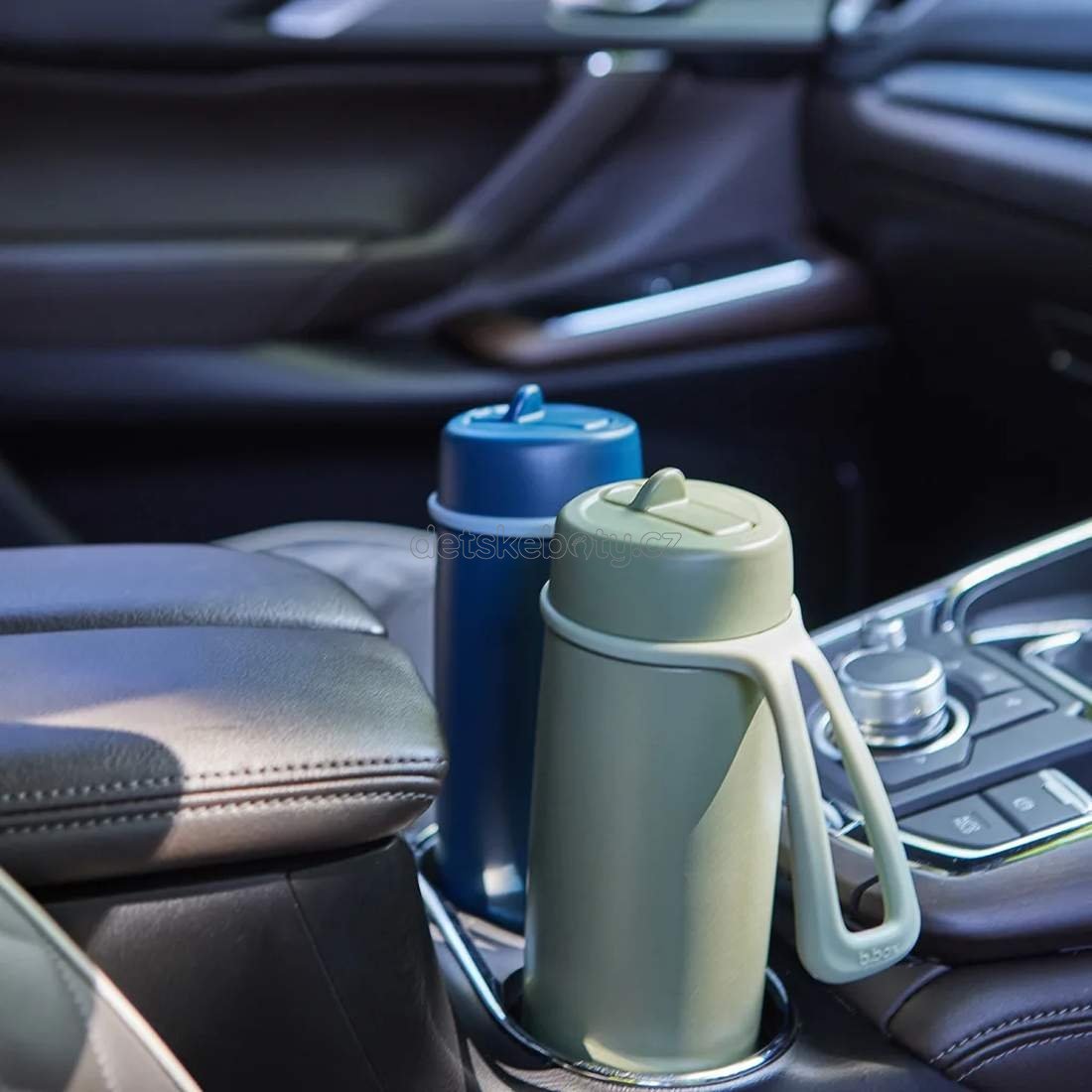 b.box 0927 Nerezová termolahev s brčkem 690 ml – midnight