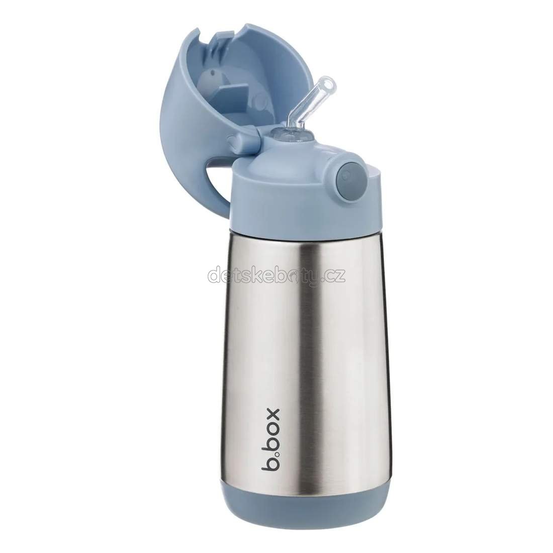 b.box 0880 Termoska na pití s brčkem 350 ml – chill out
