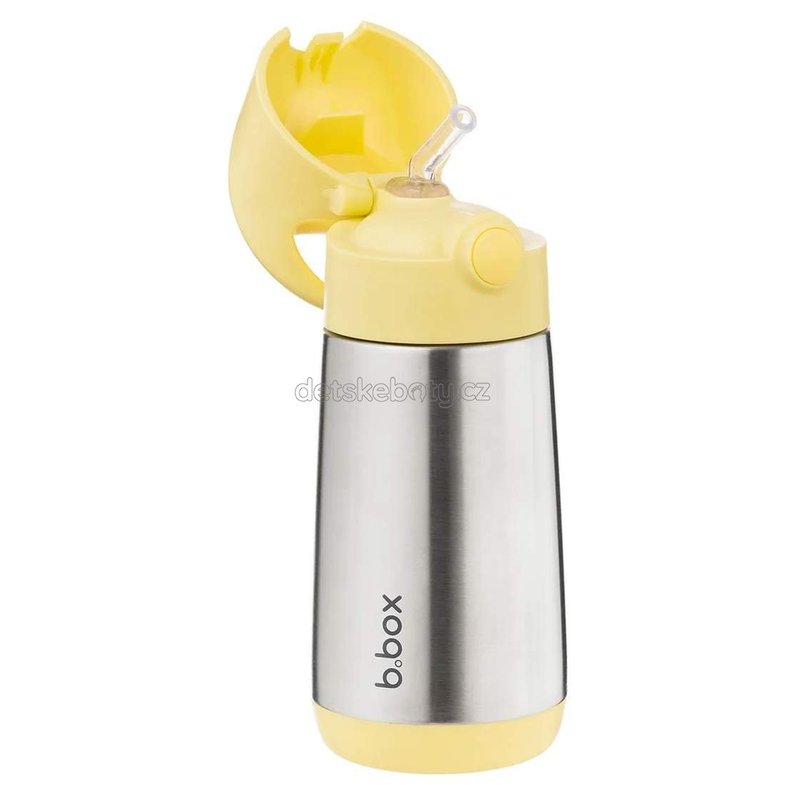 b.box 0879 Termoska na pití s brčkem 350 ml – lemon twist
