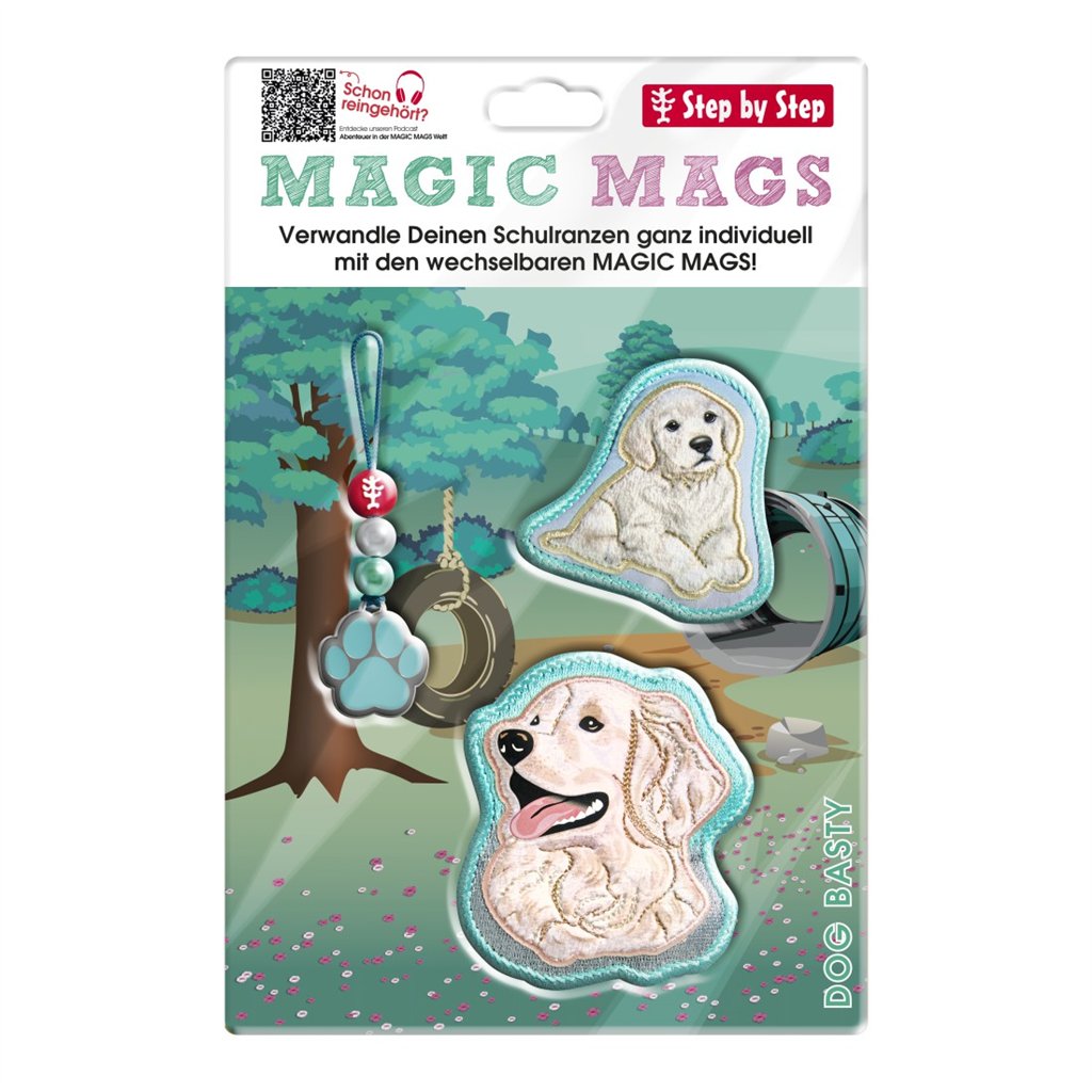 Doplňková sada obrázků MAGIC MAGS Dog Basty k aktovkám GRADE, SPACE, CLOUD, 2IN1 a KID (obrázek 5)