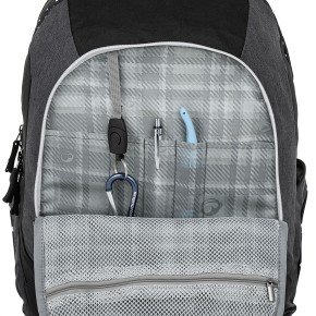 bagmaster FLICK 23 A studentský batoh – černošedý (obrázek 9)