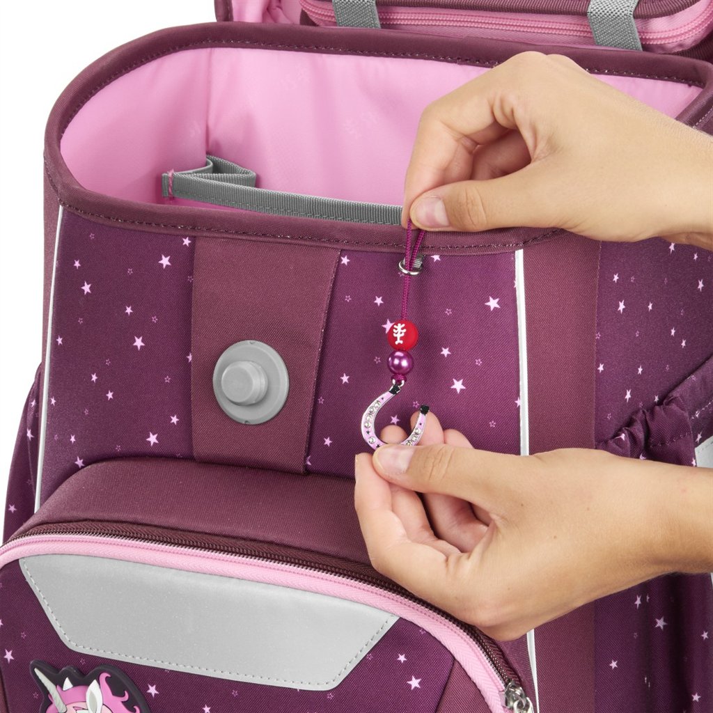 Školní aktovka pro prvňáčky – 4 dílný set, Step by Step BASIS Berry Stars, AGR (obrázek 9)