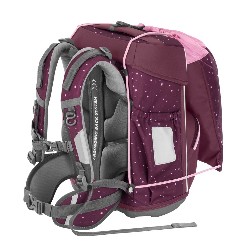Školní aktovka pro prvňáčky – 4 dílný set, Step by Step BASIS Berry Stars, AGR (obrázek 13)