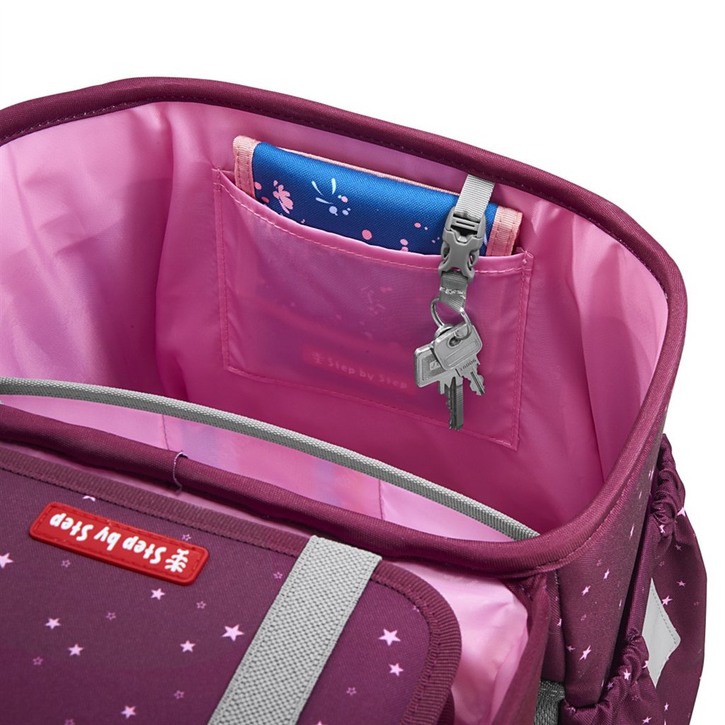 Školní aktovka pro prvňáčky – 4 dílný set, Step by Step BASIS Berry Stars, AGR (obrázek 28)