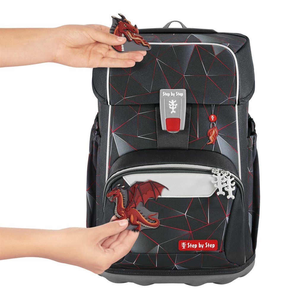 Školní aktovka Step by Step GIANT Dragon Drako, pro prvňáčky - 5dílný set, certifik (obrázek 8)