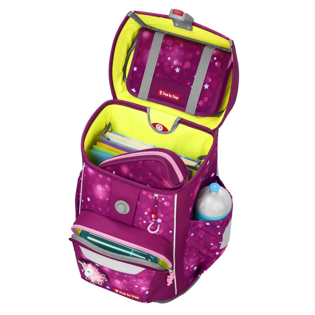 Školní aktovka Step by Step GIANT Sweet Unicorn Nuala, pro prvňáčky - 5dílný set, certifikát AGR (obrázek 23)