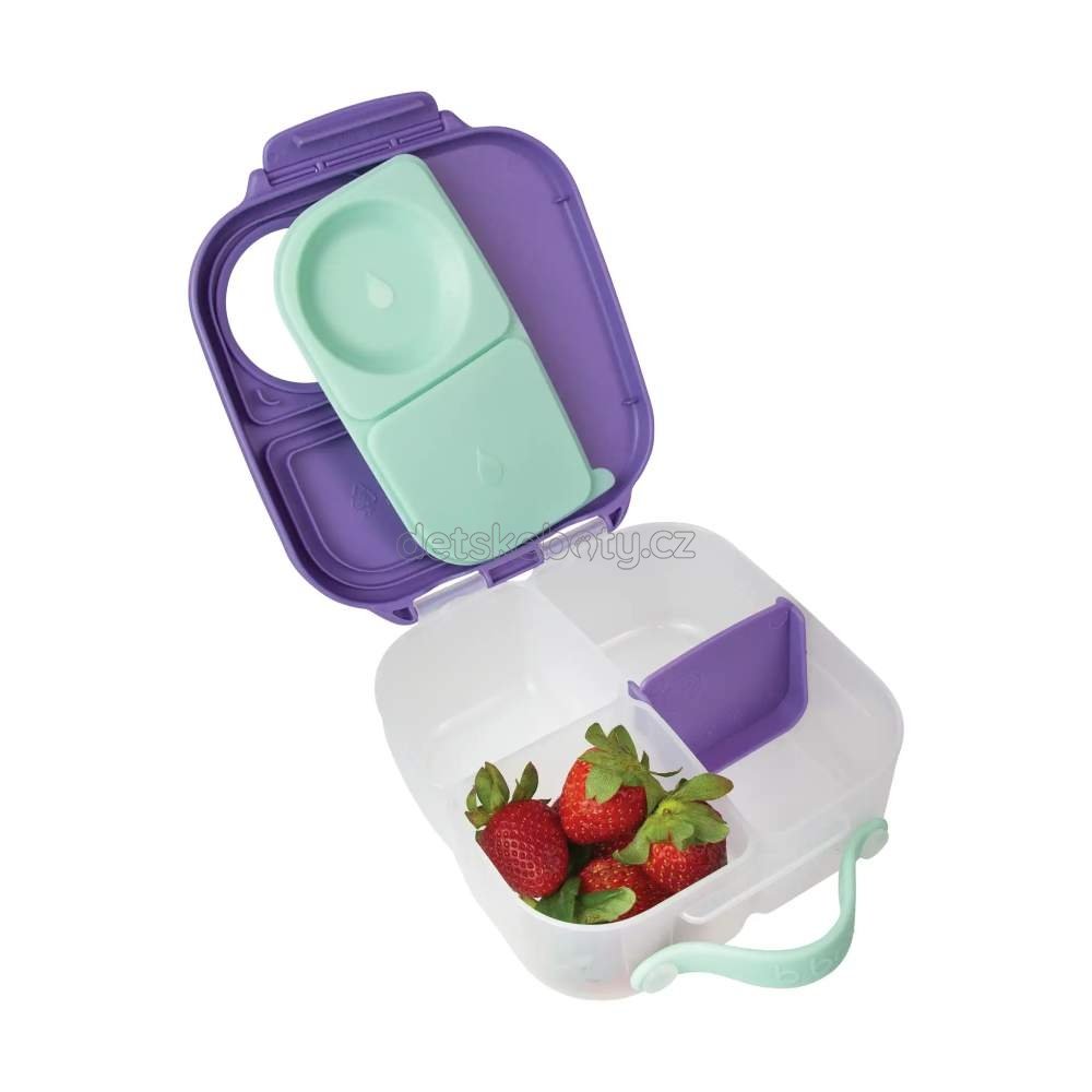 b.box 400703 Svačinový box střední - lilac pop (obrázek 3)
