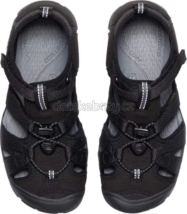 Dětské sandály Keen Seacamp II CNX youth black/grey Velikost: 34 (obrázek 5)