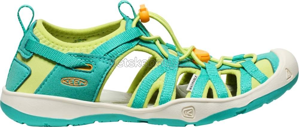 Dětské sandály Keen Moxie sandal youth bright aqua/bright marigold Velikost: 37 (obrázek 5)