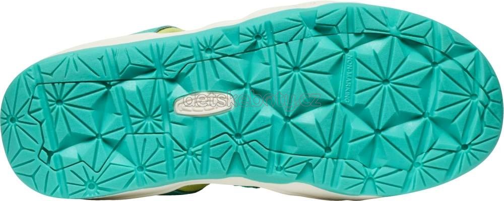 Dětské sandály Keen Moxie sandal youth bright aqua/bright marigold Velikost: 37 (obrázek 6)
