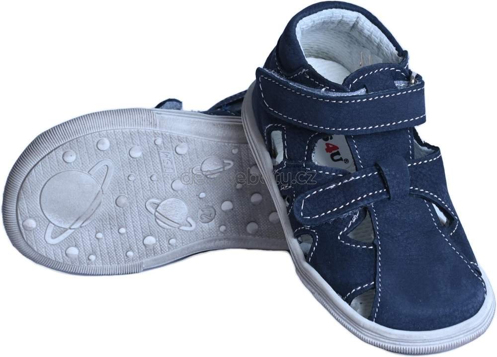 Dětské sandály Boots4U T 018 V oceán Velikost: 19 (obrázek 3)