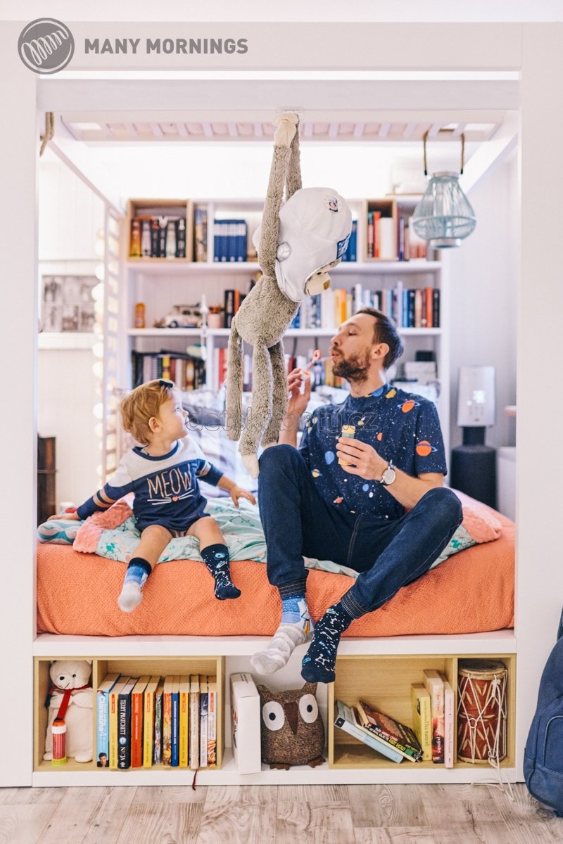 Ponožky Many Mornings Space Trip Kids Velikost: 27-30