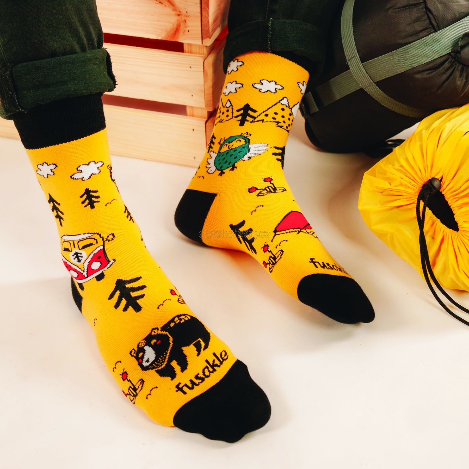 Ponožky Fusakle Kemping Velikost: 43-46 (obrázek 4)