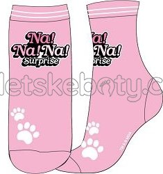 Ponožky Eexee Nanana světle růžová Velikost: 23-26