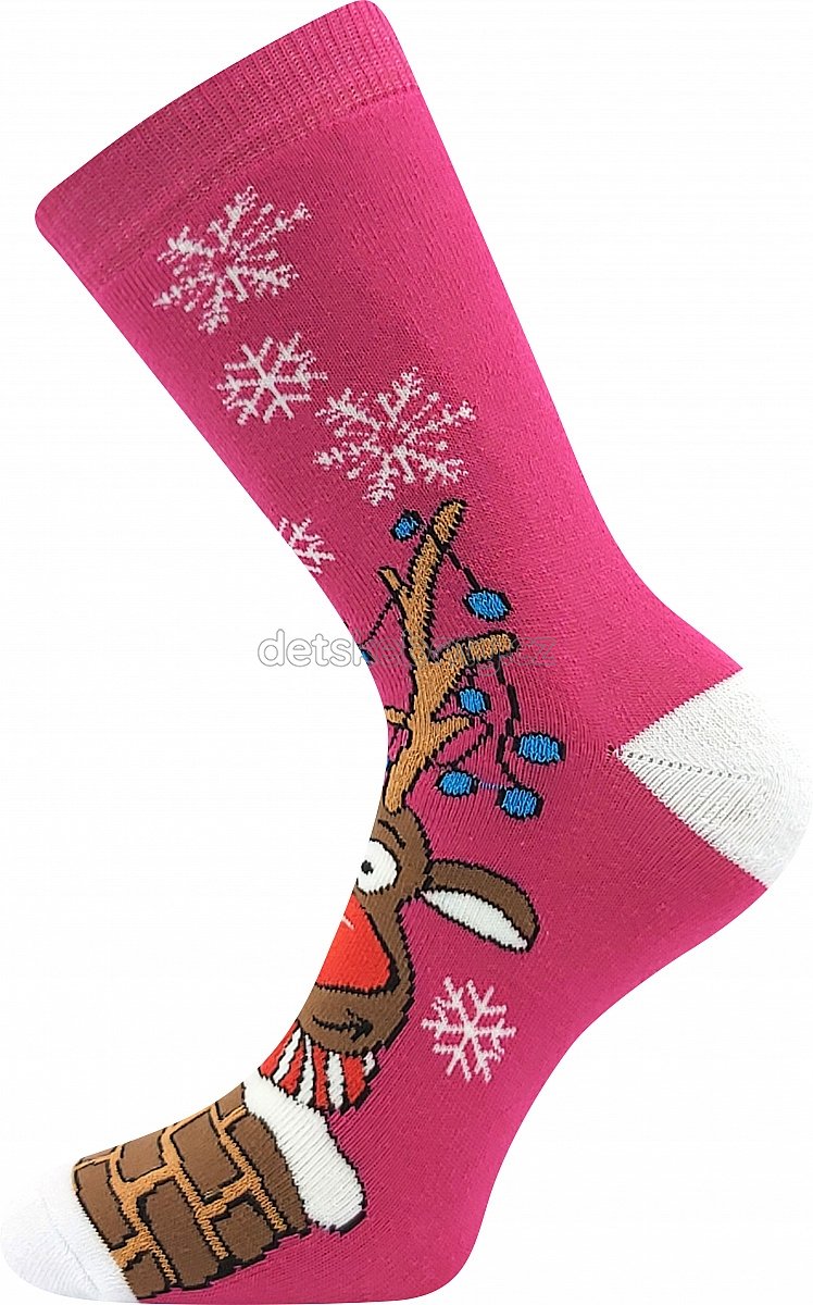 Dětské ponožky Boma Rudy I růžová Velikost: 27-34