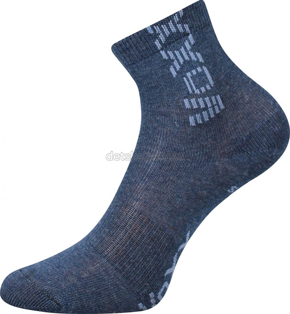 Dětské ponožky VoXX Adventurik jeans melé Velikost: 25-29