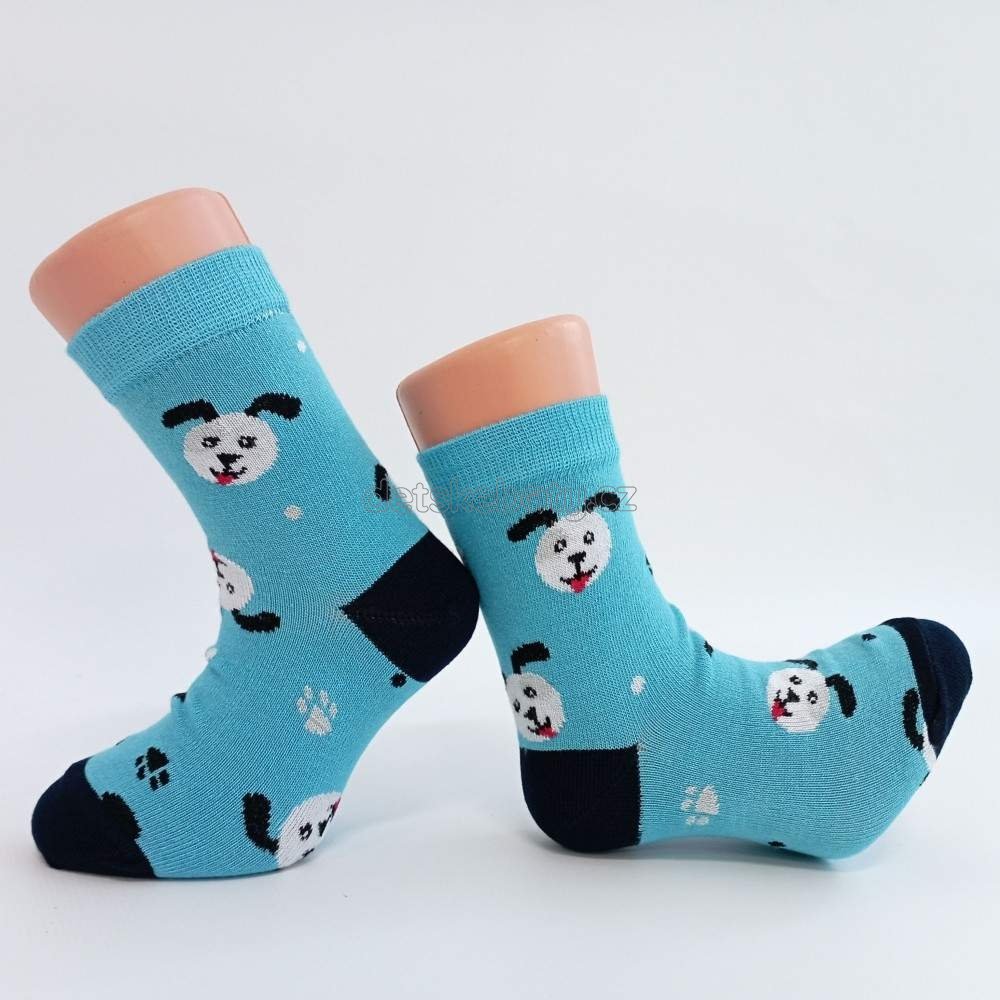 Ponožky Trepon Alík modrý bambus Velikost: 24-27