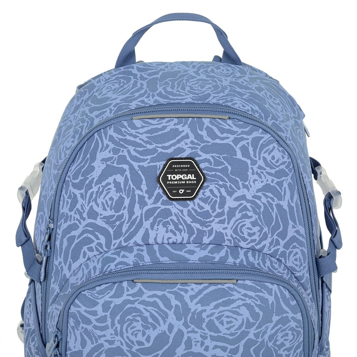 Modrošedý studentský batoh Topgal YOKO 25029 (obrázek 7)