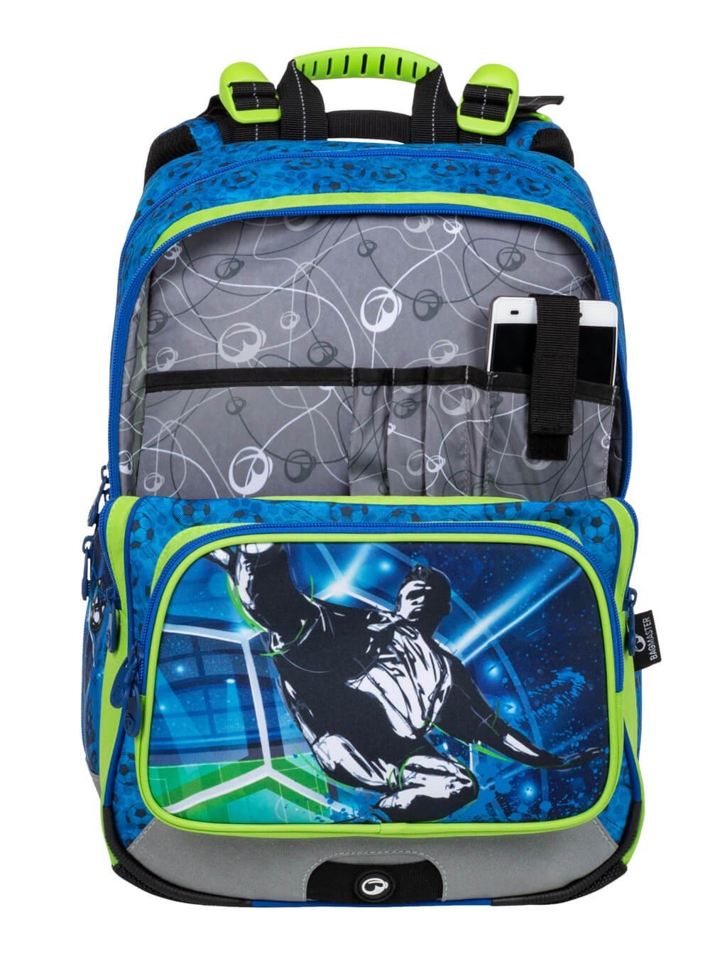 Bagmaster GEN 20 B školní batoh - fotbalista (obrázek 5)