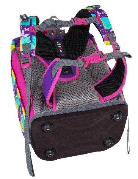 Bagmaster POLO 7 A školní batoh / aktovka - barevný motýl (obrázek 5)