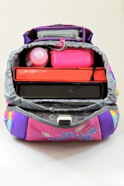 Bagmaster POLO 7 A školní batoh / aktovka - barevný motýl (obrázek 7)