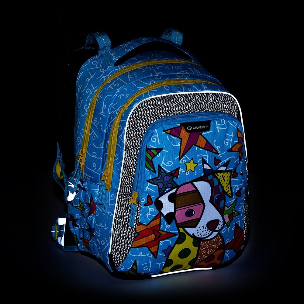 Bagmaster LUMI 22 B školní batoh - pejsek (obrázek 24)