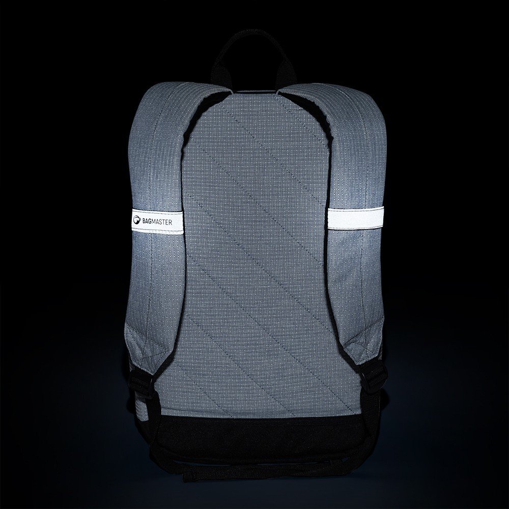 Bagmaster POKY 22 A městský batoh - šedý dekor (obrázek 8)