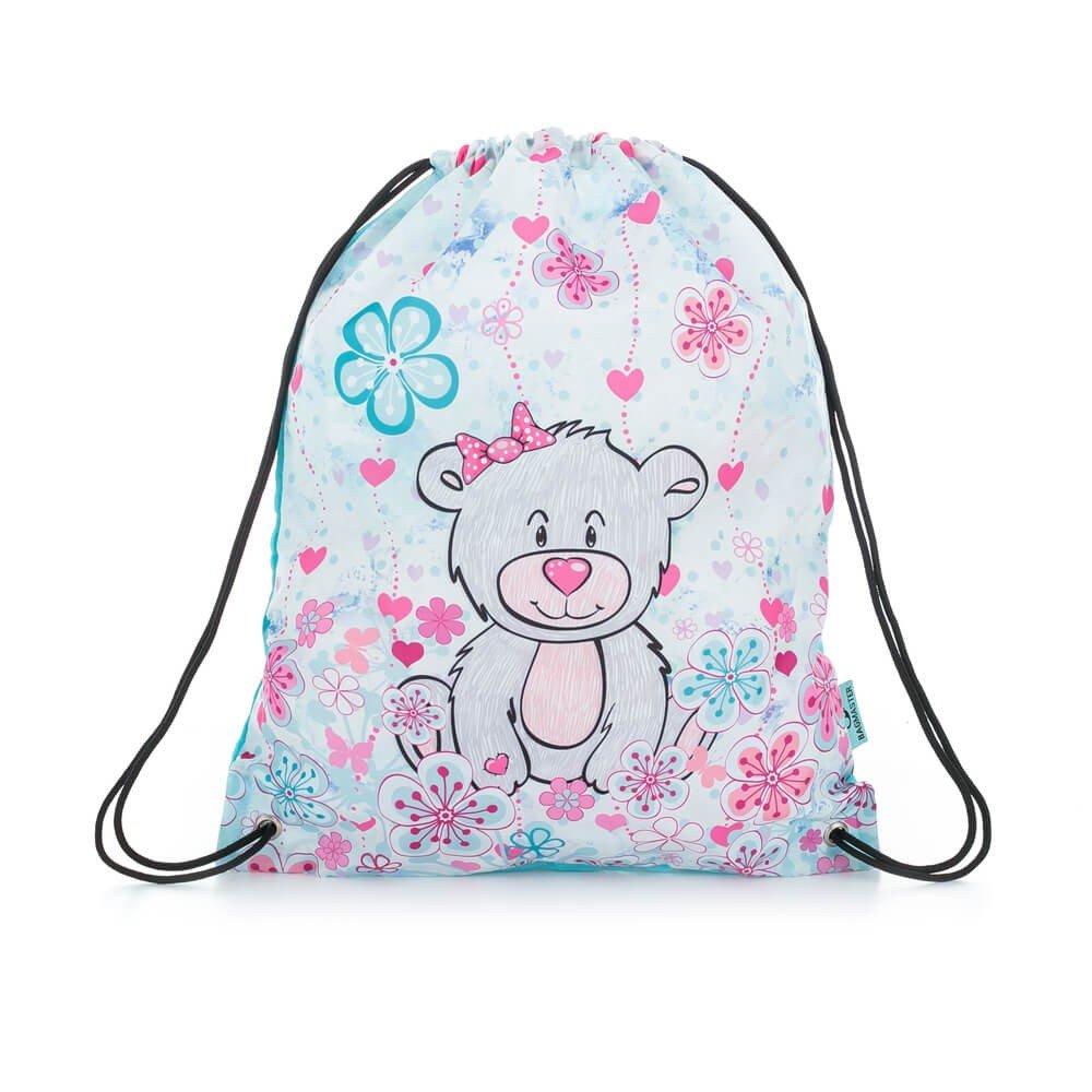 Levně Bagmaster SÁČEK LUMI 21 C sáček na školní na přezůvky / tělocvik - medvídek