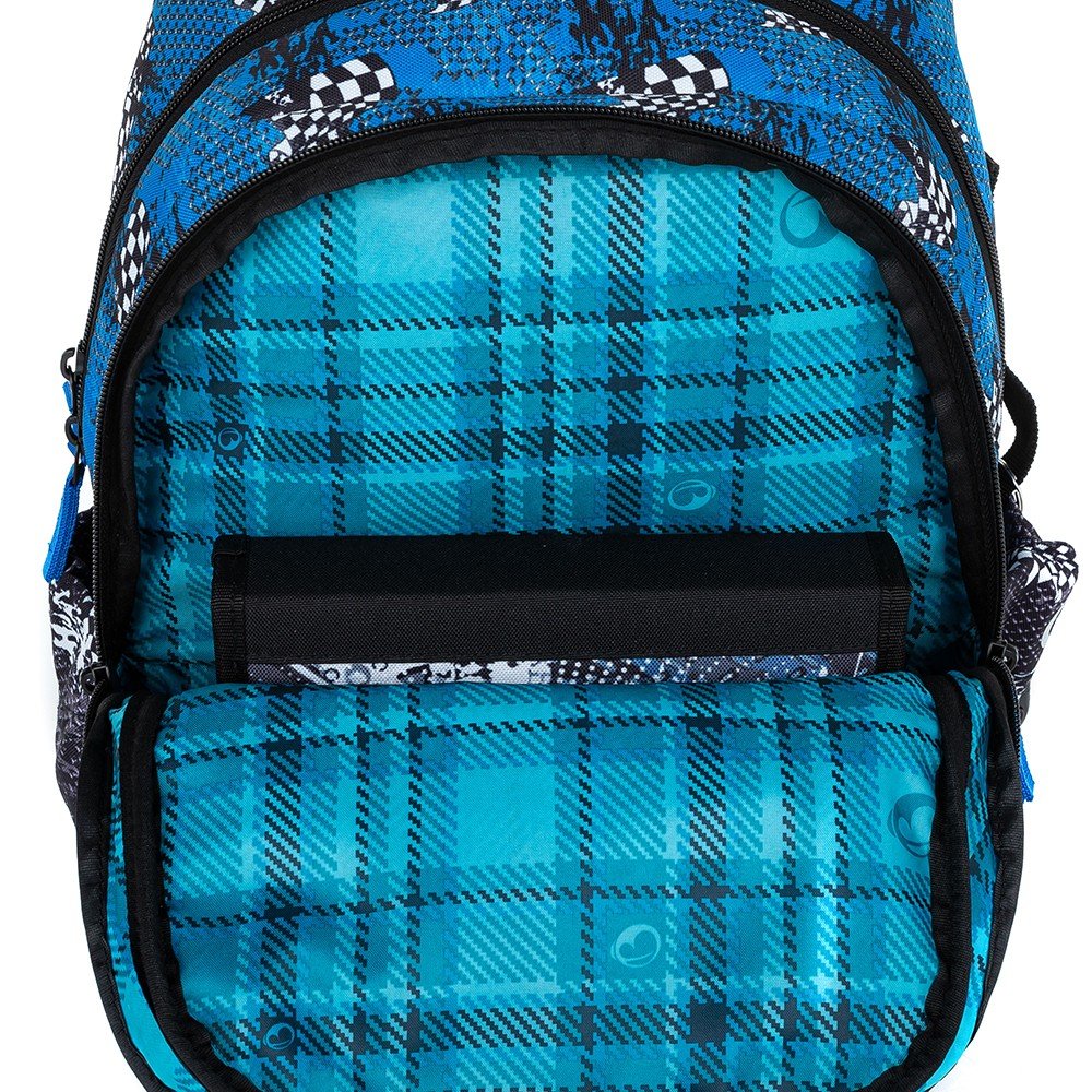Bagmaster LUMI 23 D školní batoh - modré auto (obrázek 14)