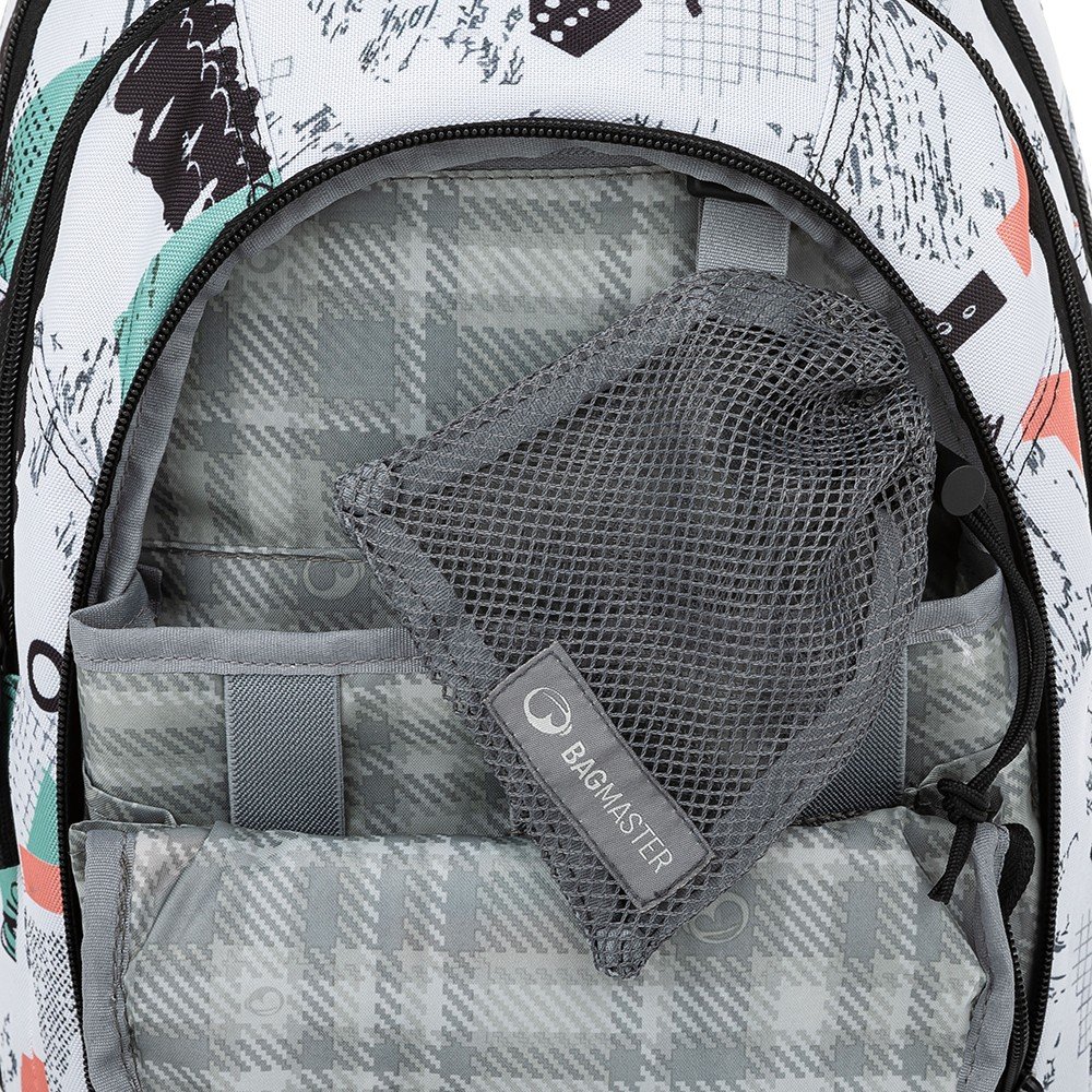 Bagmaster SUPERNOVA 21 A studentský batoh - světlý (obrázek 11)