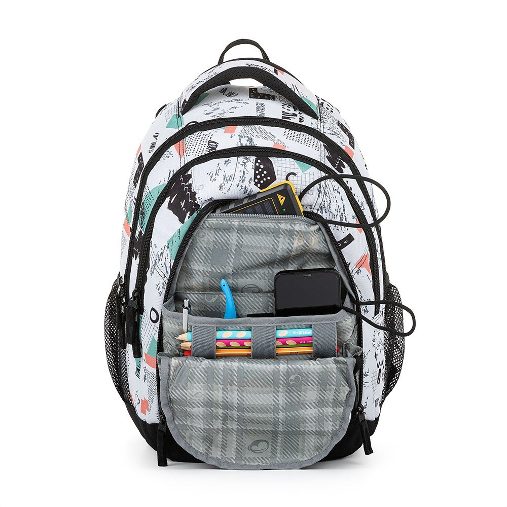 Bagmaster SUPERNOVA 21 A studentský batoh - světlý (obrázek 12)