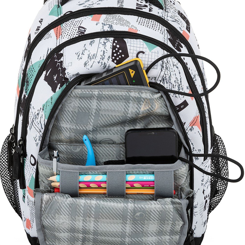 Bagmaster SUPERNOVA 21 A studentský batoh - světlý (obrázek 13)
